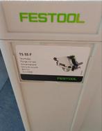 Festool TS 55 F cirkelzaag met geleider FS 1400/2-LR 32, Ophalen, Cirkelzaag, Nieuw, 30 tot 70 mm