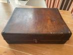 Vintage backgammon koffer, Utilisé, Enlèvement ou Envoi
