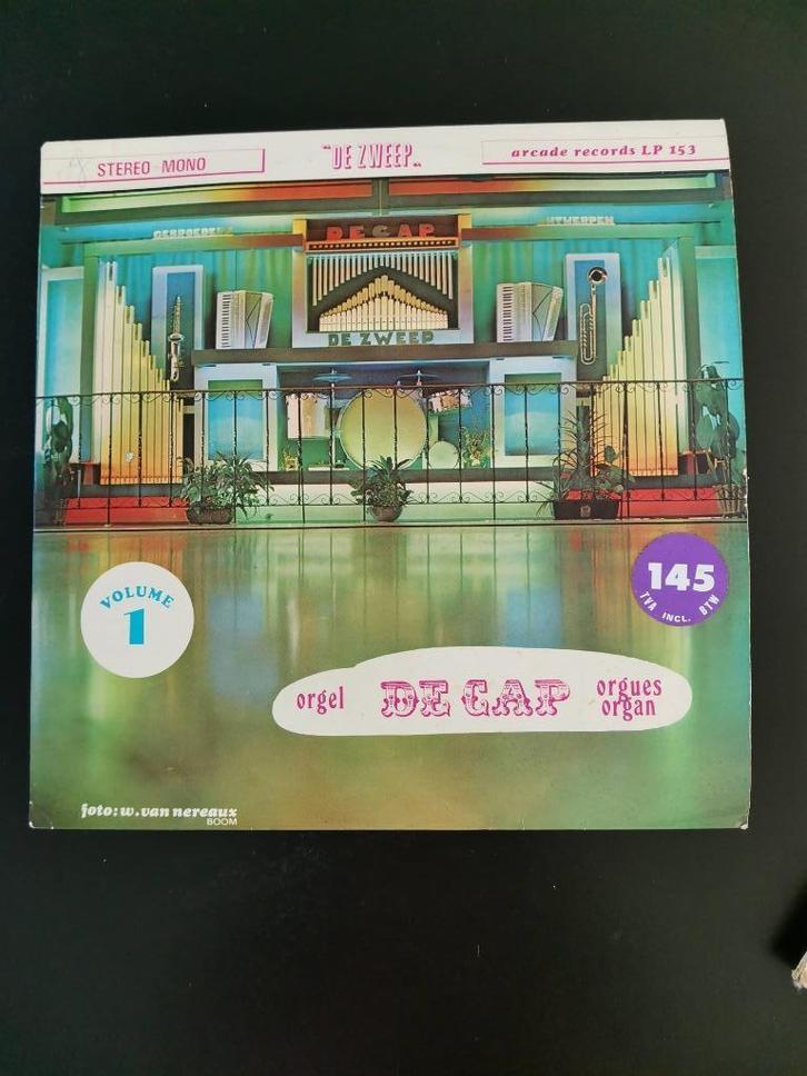 LP orgel Decap - De Zweep, Oud-Turnhout, Cd's en Dvd's, Vinyl | Overige Vinyl, Zo goed als nieuw, Ophalen of Verzenden