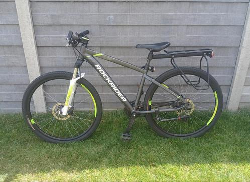 Rockrider 520 werkt goed met veel accesoires, Fietsen en Brommers, Fietsen | Mountainbikes en ATB, Zo goed als nieuw, Heren, Overige merken