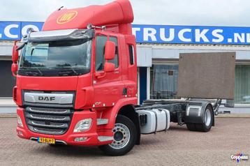 DAF CF 290 FA Chassis + 2500 KG Dhollandia laadklep disponible aux enchères