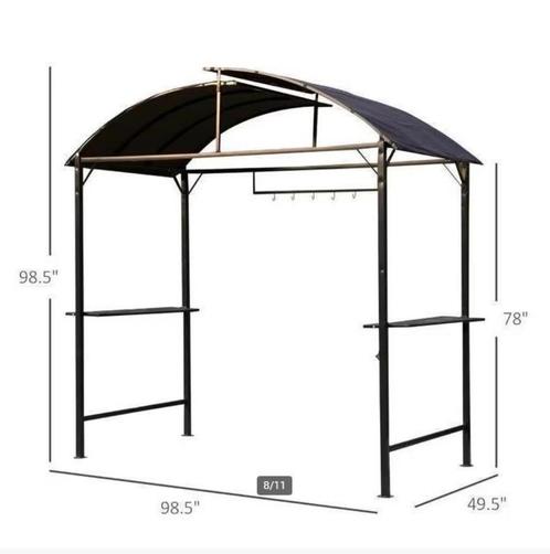 Unieke BBQ pavilion Nieuw in doos, Tuin en Terras, Barbecue-accessoires, Nieuw, Ophalen of Verzenden