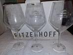 6 oude kristallen glazen KASTEEL, Verzamelen, Ophalen of Verzenden, Nieuw, Bierglas