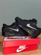 Nike Air Max 90 Black/Light Green, Nieuw, Sneakers, Nike, Zwart