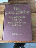 het grote geheim encyclopedie seksuele leven Rolf Preuss, Ophalen of Verzenden, Zo goed als nieuw, Overige onderwerpen, Rolf preuss