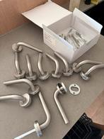 Klinken (5 deuren zonder slot, eentje met slot), Doe-het-zelf en Bouw, Ophalen of Verzenden, Zo goed als nieuw