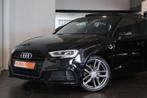 Audi A3 Sportback A3 1.5TFSi S-Line Pano CruiseC Garantie*, 1345 kg, 4 cilinders, Zwart, Leder