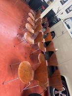 Fritz Hansen vlinderstoelen, Ophalen, Gebruikt, Hout, Vijf, Zes of meer stoelen