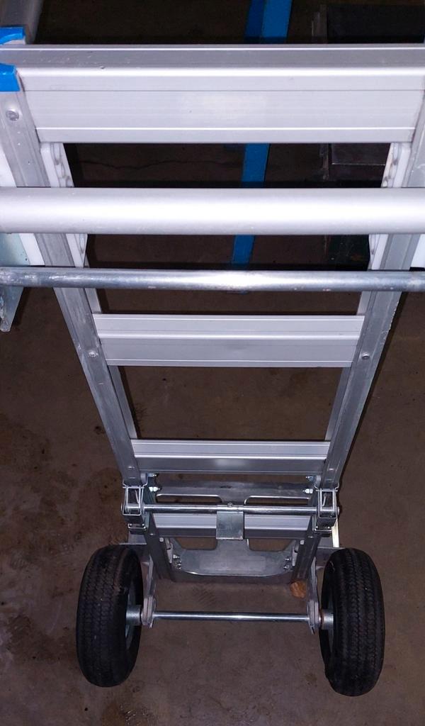 Professionele 2-in-1 steekwagen / transportwagen, Doe-het-zelf en Bouw, Gereedschap | Machine-onderdelen en Toebehoren, Zo goed als nieuw