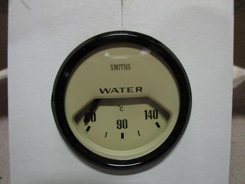 temperatuurmeter SMITHS magnolia -zwarte rand, MINI, Auto-onderdelen, Dashboard en Schakelaars, Mini, Oldtimer onderdelen, Rover