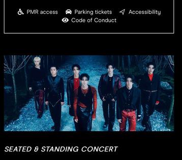 Place en fosse ENHYPEN, Tickets & Billets