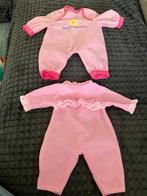 Set 2 onesie 32 cmvoor pop, Kinderen en Baby's, Speelgoed | Poppen, Ophalen of Verzenden