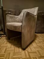 Suède stoelen, Huis en Inrichting, Stoelen, Ophalen, Twee, Bruin, Leer