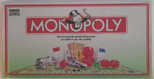 MONOPOLY [Belgische editie], Hobby en Vrije tijd, Gezelschapsspellen | Bordspellen, Gebruikt, Een of twee spelers, Drie of vier spelers
