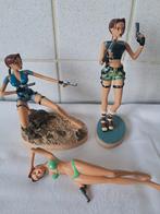 3 figurines lara croft collection, Enlèvement ou Envoi, Comme neuf