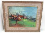oud schilderij F LEYS, Antiek en Kunst, Kunst | Schilderijen | Klassiek, Ophalen of Verzenden