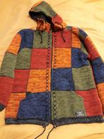 Veste-pull-polar laine couleurs + capuche amovible, Enlèvement, Porté, Taille 56/58 (XL)