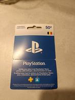 Playstation tegoed ongebruikt, Télécoms, Cartes prépayées & Cartes SIM, Enlèvement