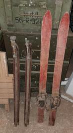 Ski's oude Ski's decoratie, Antiek en Kunst, Verzenden