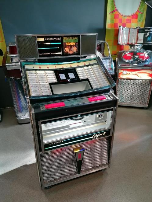 Te koop mooie gerestaureerde Rock-Ola Capri 2 jukebox, Verzamelen, Automaten | Jukeboxen, Gebruikt, Rock Ola, 1960 tot 1970, Ophalen
