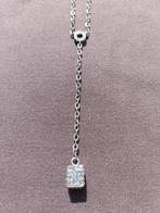 Collier pendentif avec un dé en strass, Bijoux, Sacs & Beauté, Colliers, Enlèvement ou Envoi, Argent, Argent