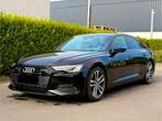 Audi A6 50 TFSI e S Line (25.000 km + 1 jaar garantie), Auto's, Audi, Automaat, 4 deurs, Alcantara, Zwart