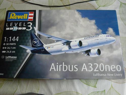 AIRBUS A 320 NEO 1/144 REVELL, Hobby en Vrije tijd, Modelbouw | Vliegtuigen en Helikopters, Zo goed als nieuw, Vliegtuig, 1:144 tot 1:200