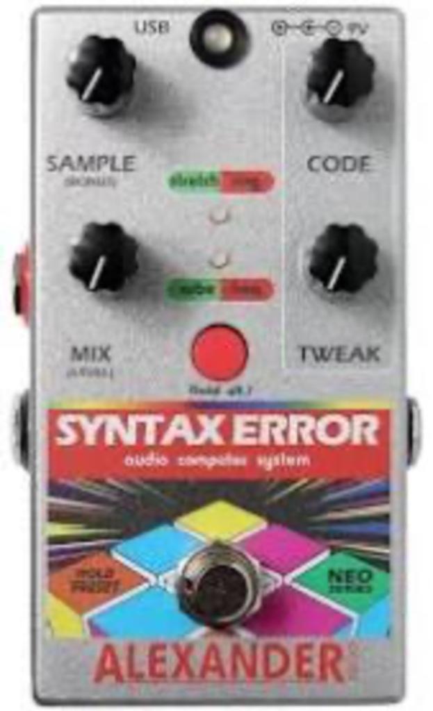Alexander Pedals Syntax Error (avec boite / met doos), Muziek en Instrumenten, Effecten, Nieuw, Overige typen, Multi-effect, Ophalen