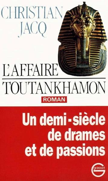 boek: la loi du désert+l'affaire Toutankhamon;Jacq Christian