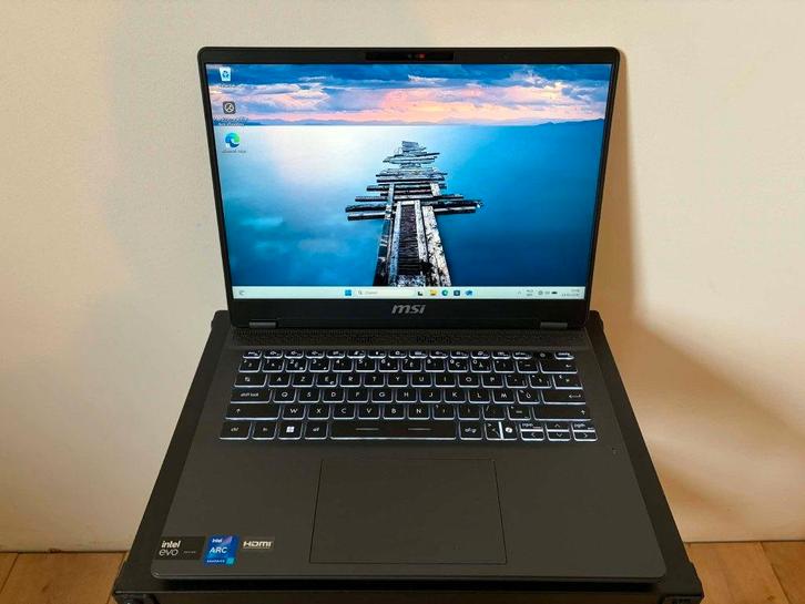 MSI Prestige 14 AI Evo C1M, Computers en Software, Windows Laptops, Zo goed als nieuw, 14 inch, SSD, 4 Ghz of meer, 16 GB, Azerty