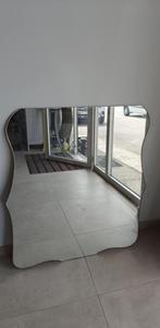 spiegel 75 x 92 van oude lavabotafel, Ophalen, Gebruikt, Minder dan 100 cm, Overige vormen