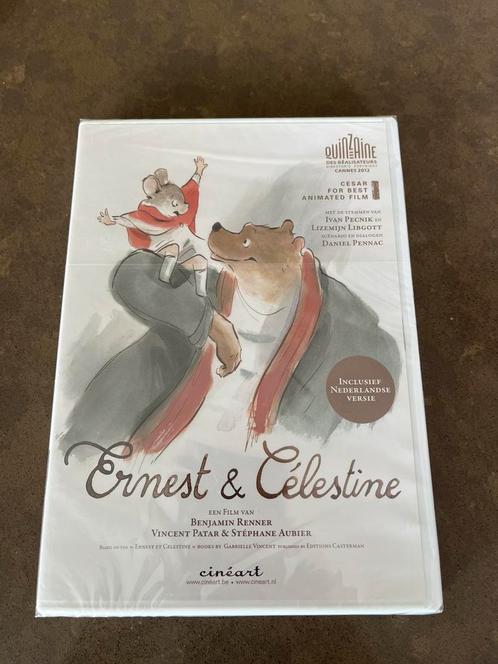 DVD Ernest & Célestine (nieuw), Cd's en Dvd's, Dvd's | Tekenfilms en Animatie, Nieuw in verpakking, Europees, Tekenfilm, Alle leeftijden