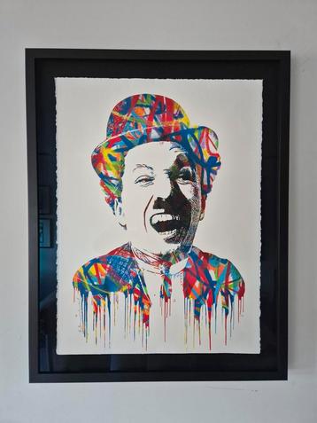Mr Brainwash - Charlie Chaplin 2015 beschikbaar voor biedingen