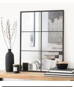 Spiegels zwart metaal 6 stuks, Huis en Inrichting, Kasten | Vitrinekasten, Ophalen of Verzenden, Zo goed als nieuw, Metaal