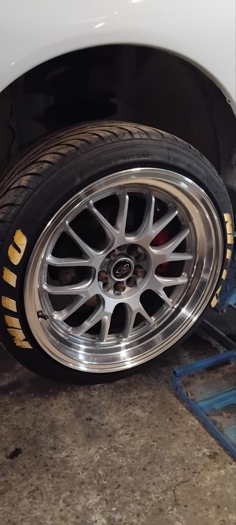 Rota mxr velgen multisteek 5x100/5x114.5 ., Auto-onderdelen, Banden en Velgen, Ophalen, 18 inch, Gebruikt, 235 mm