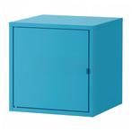 IKEA Lixhult - Rangement, métal/bleu, 35x35 cm, Maison & Meubles, Armoires | Armoires à porte coulissante & Armoires à archives