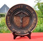 assiette religieuse cuivre donnez nous notre pain quotidien, Enlèvement ou Envoi