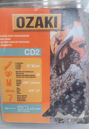 OZAKI zaagketting CD2 12" - 30cm. Nieuw beschikbaar voor biedingen