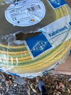 6 mm2 (100 m) flexibele aardingskabel, Doe-het-zelf en Bouw, Elektriciteit en Kabels, Ophalen, Nieuw, Kabel of Snoer