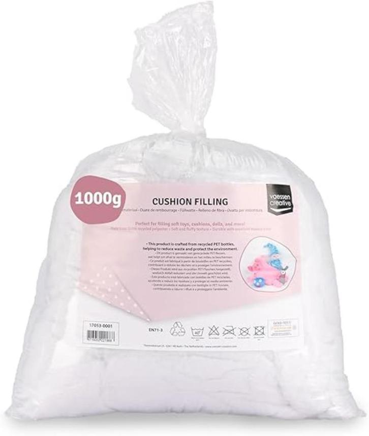 Vul watten | 1 kg | vulmateriaal | Nieuw, Hobby en Vrije tijd, Overige Hobby en Vrije tijd, Nieuw, Verzenden