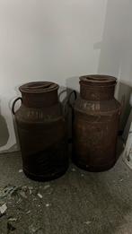 2 grote decoratieve melkbussen, 1340, Ophalen, Gebruikt