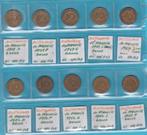 DUITSLAND - 10 pfennig - lot van 74 stuks (1949 - 1995), Série, Enlèvement ou Envoi, Allemagne