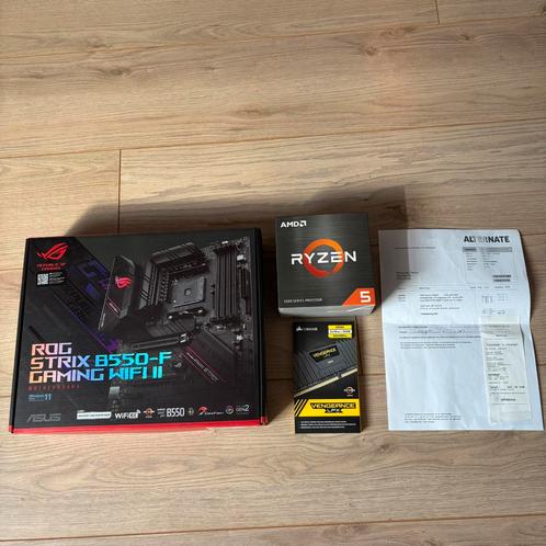 Gaming Upgrade: ROG Strix, Ryzen 5 5600x, Corsair RAM 32GB, Computers en Software, Desktop Pc's, Gebruikt, 3 tot 4 Ghz, SSD, 32 GB