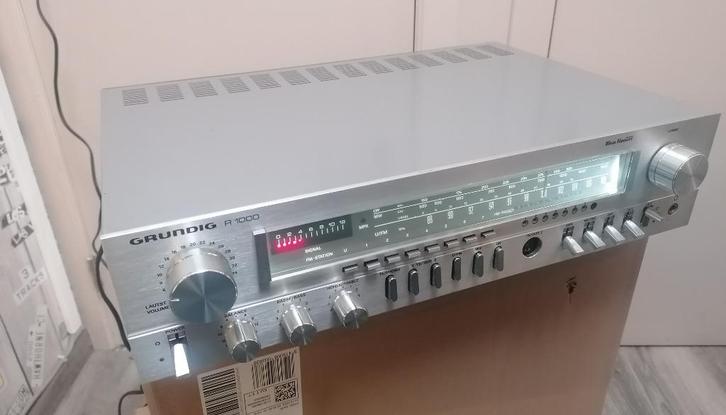 Grundig R 1000 AM/FM Stereo Receiver, Audio, Tv en Foto, Stereoketens, Zo goed als nieuw, Tuner of Radio, Overige merken, Ophalen