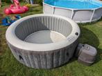Intex PureSpa Greywood 4 pers, Ophalen, Gebruikt, Grondzeil, Opblaasbaar