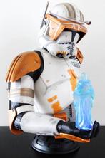 Star Wars Sideshow Commander Cody Legendary Scale Bust, Collections, Comme neuf, Statue ou Buste, Enlèvement