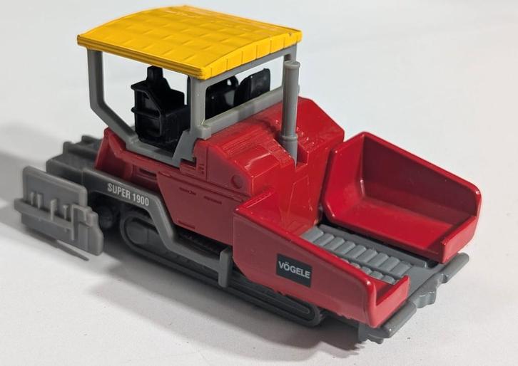 Siku 1333 Asfalt Verwerker, 1:87, rood, Hobby en Vrije tijd, Modelauto's | 1:87, Zo goed als nieuw, Overige typen, SIKU, Ophalen of Verzenden