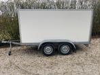 Aanhangwagen 750 kg, dubbele assen, lengte 3 m, Ophalen, Zo goed als nieuw