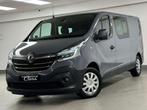 Renault Trafic 2.0 DCI 145 CV DOUBLE CABINE 6 PLACES GPS CAM, Autos, Achat, Euro 6, Entreprise, Noir