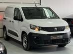 Peugeot Partner 3 places 1.5d  08/2022  76.000km  TVA 21%, USB, 4 cilinders, Wit, Bedrijf